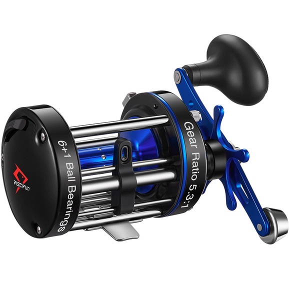 PISCIFUN® CHAOS XS ROUND REEL 50R - Picture 3 of 17